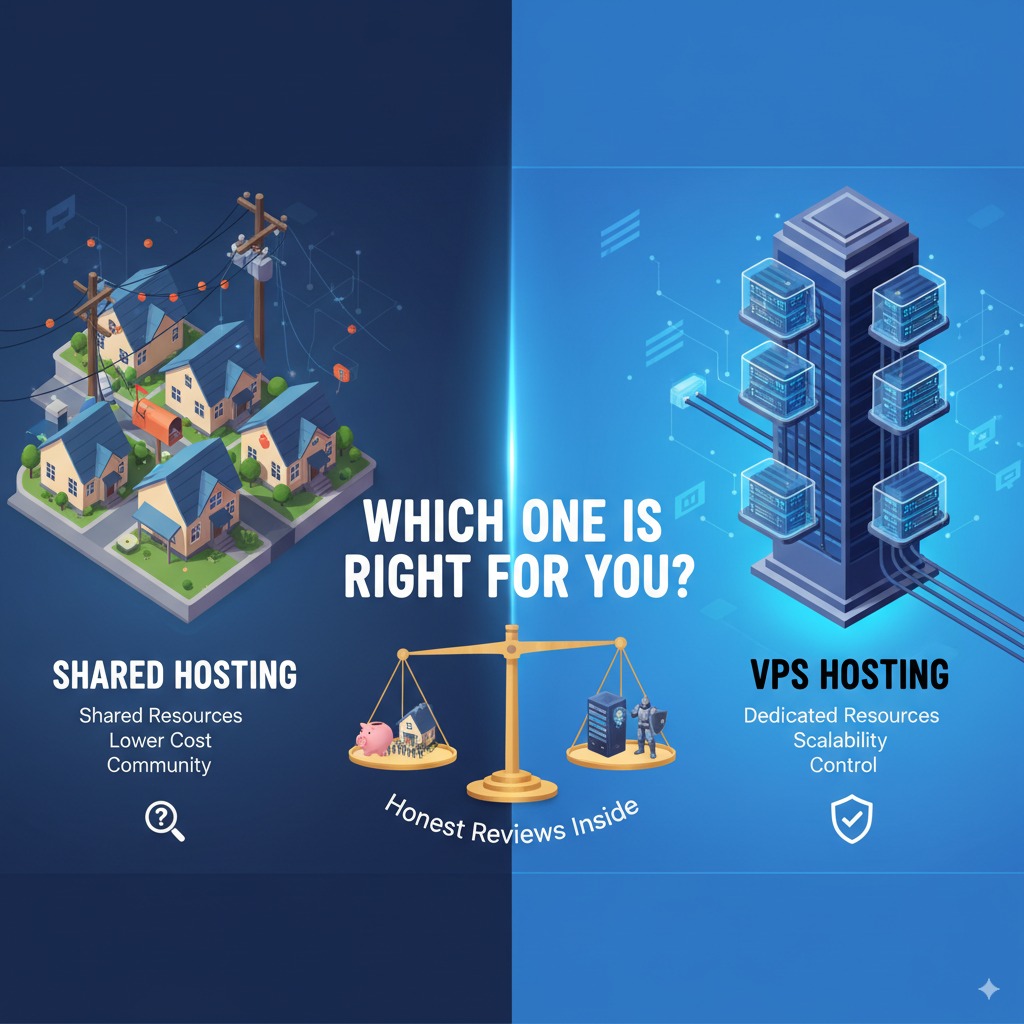 Shared vs VPS hosting